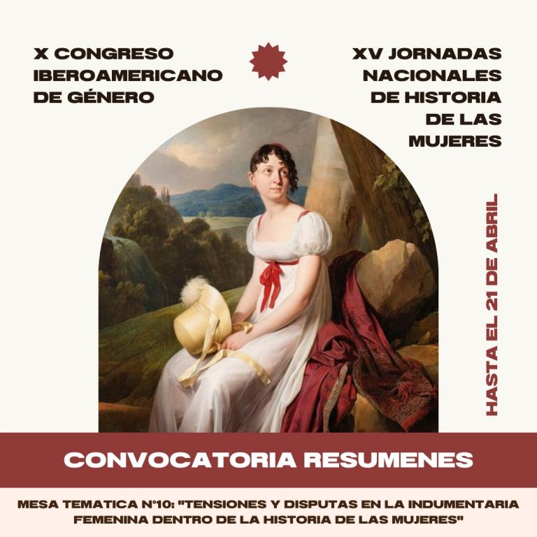 X Congreso Iberoamericano de Estudios de Género  – XV Jornadas Nacionales de Historia de las Mujeres